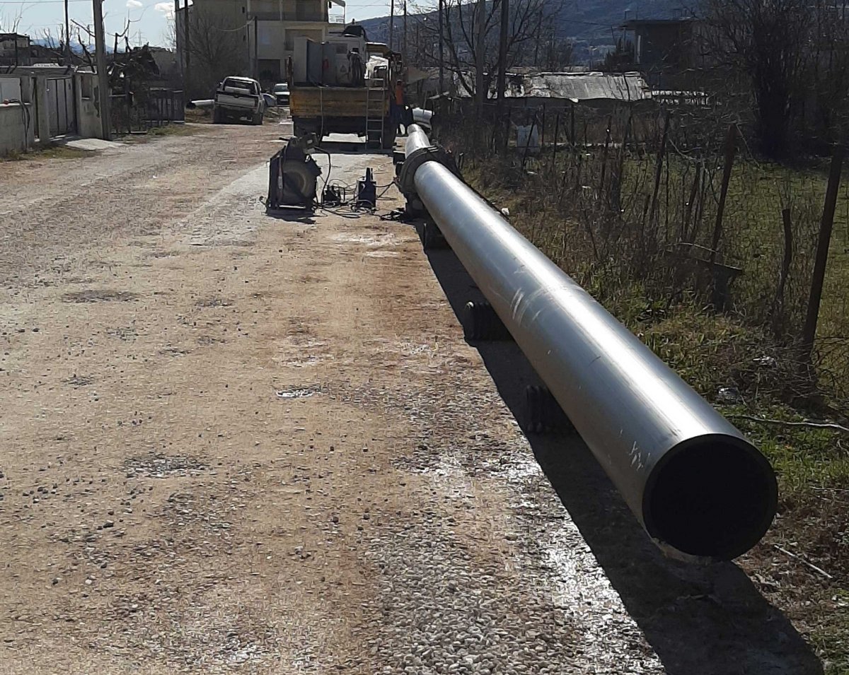 Υποέργο 2: Κατασκευή δικτύων αποχέτευσης ακαθάρτων ΔΕ Ιωαννίνων